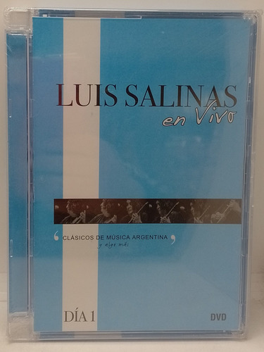 Luis Salinas En Vivo Dvd Nuevo  Disqrg