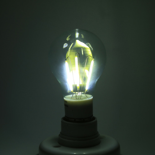 Bombilla Led De Filamento E27 De 3 W, Color Blanco Frío, 12