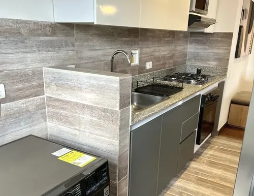 Apartaestudio En Venta Ubicado En El Poblado Sector Milla De Oro (25887).