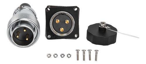 Conectores De Clavija: Conector De Aviación Ac, 500 V, Estab