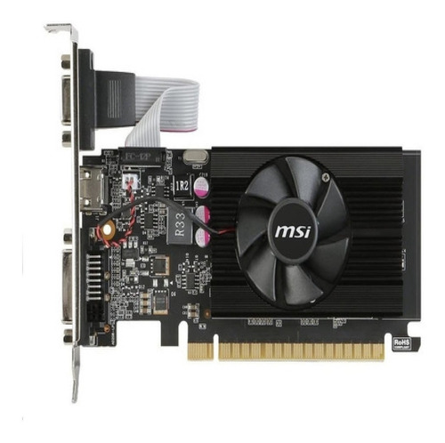 Tarjeta De Video Msi Nvidia Geforce Gt 710, 2gb Ddr3