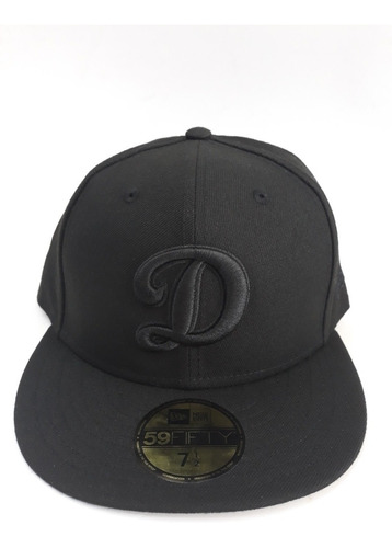 Gorra Dodgers Negra D Negra 59fifty 