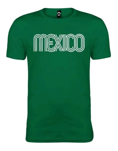 Playera Mexico 86 Futbol Fiestas Patrias Hombre Moda Oferta