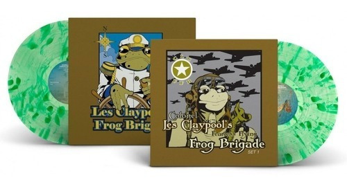 Les Claypool Frog Brigade Live Frogs Sets Vinilo Color 3 Lp