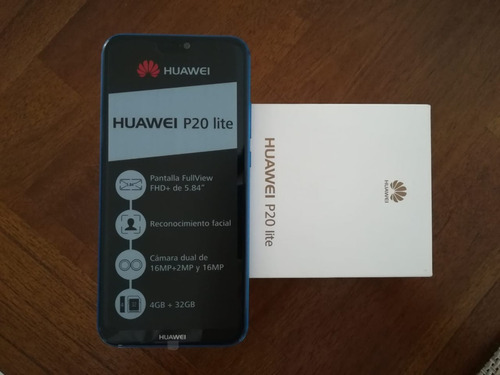 Huawei P20 Lite 32gb 4gb En Ram 16mp Pantalla 5.8 