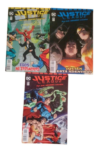 Justice League Sus Grandes Triunfos 3 Comics Dc En Español
