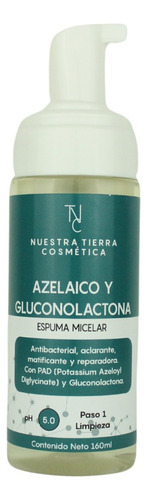 Espuma Micelar Azelaico Y Gluconolactona Limpia/matifica