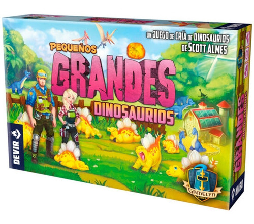 Pequeños Grandes Dinosaurios - Juego De Mesa Español - Devir