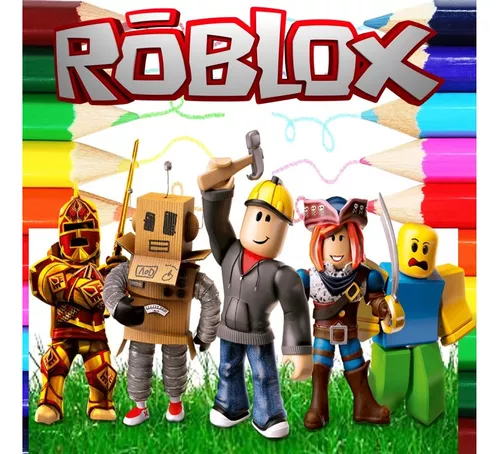 60 Folhas Desenho Pra Colorir Pintar Roblox