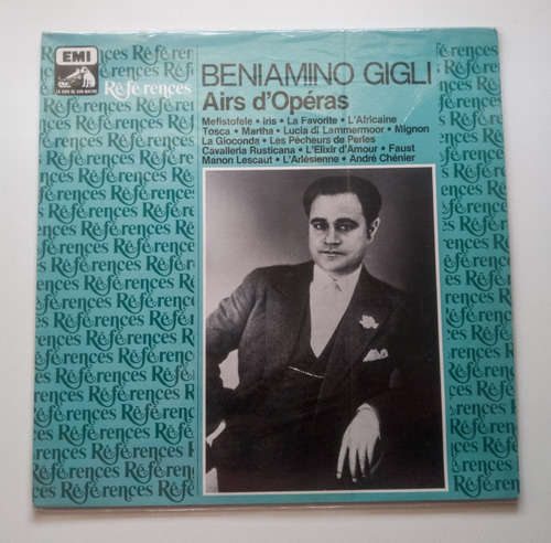Lp Beniamino Gigli - Airs D`opéras. J