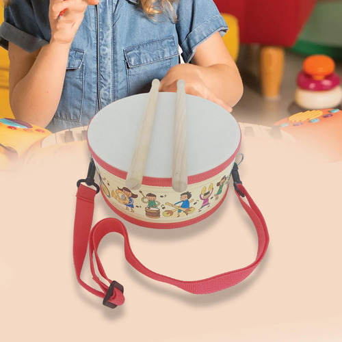 Juego De Batería Para Niños, Tambores De Juguete De Madera
