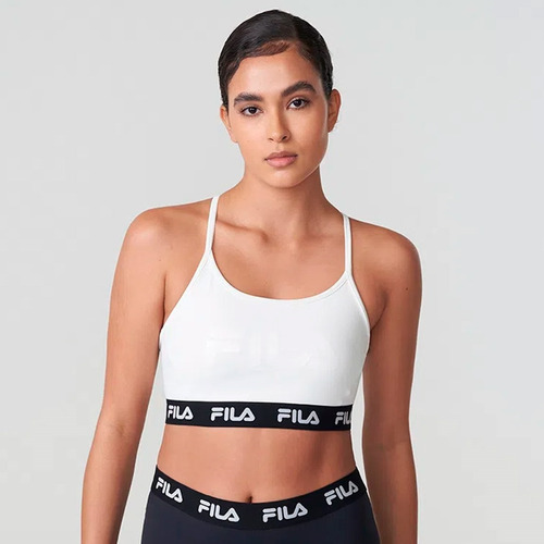 Top De Mujer Fila Train Elastic Ii Branco