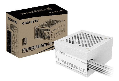 Fuente De Poder 650w 80plus Silver Gigabyte Gp-p650ss Ice