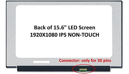 Fullcom Nuevo 15.6 Ips Fhd 1080p Mate Portátil Led Lcd De Re