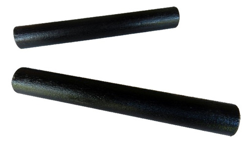 Toc-toc / Claves De Madera Infantiles 16 Cm. Negras Psr