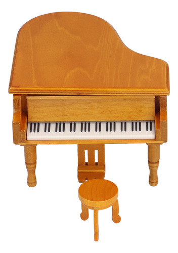 Caja De Música En Forma De Piano Caja De Música De Piano De