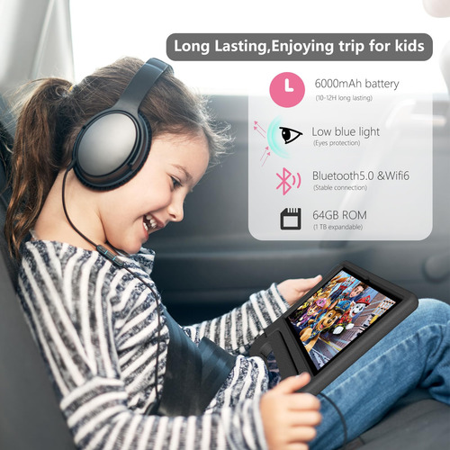 Tablet Yacxbtk For Kids 10.1'' Android 14 8gb+64gb 6000mah