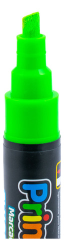 Marcador Para Póster Fluorescente Verde 6 Mm.