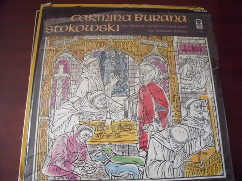 Lp Carmina Burana Stokowski