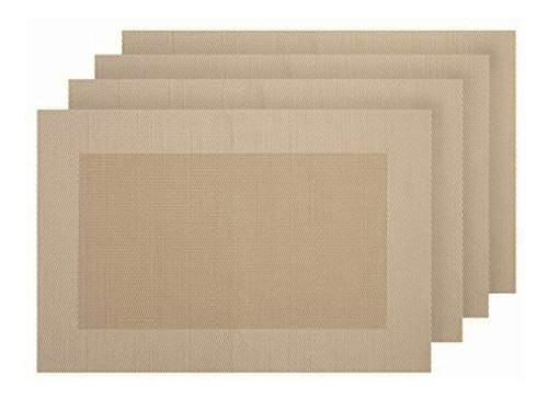 Deconovo Mantel Individual De Vinilo Lavable Para Mesa De