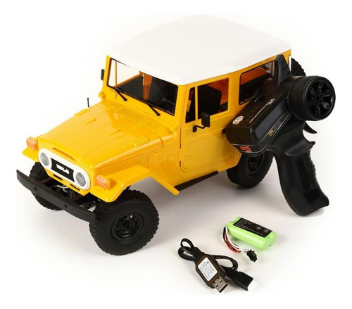 Camión Yikeshu Rc Rock Crawler Rc 4x4 Wpl C34 Rtr Mudding De