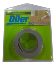 Comprar Burlete Zócalo Autoadhesivo Puerta 40mm X 90cm 3 Color Diler Color Gris
