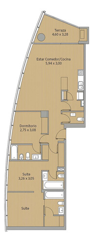 Excelente 3 Amb En Torre De Categoría. Cochera Fija.- Palermo - Venta