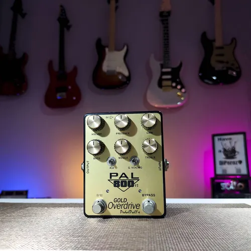 Pedal Guitarra Pal 800 V3 Gold Overdrive Pal Fx - Usado Pedal Guitarra Pal 800 V3 Gold Overdrive Pal Fx - Usado