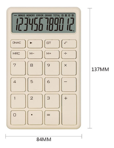 Calculadora Matemática Calculadora Electrónica De 12 Dígitos