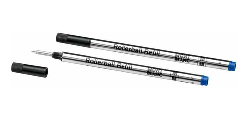 Mont Blanc Rollerball Refill Azul X1 M Cartucho Medium