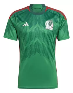 Camisa México 2022 Uniforme 1 Verde adidas Original