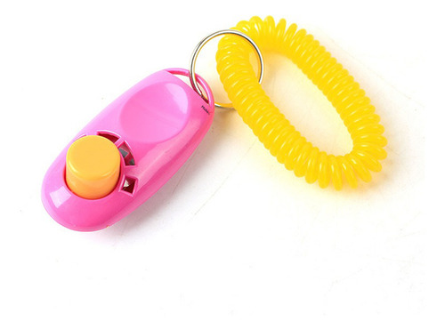 Fancy Pets Clicker Para Entrenamiento Adiestramiento Canino Color Rosa Starmark