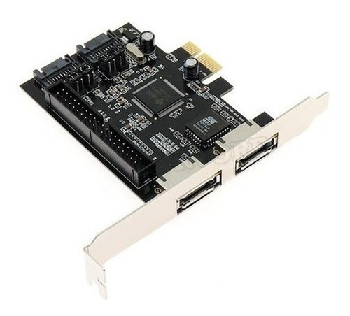 Tarjeta Pci-e A 2 Puertos Esata Y Sata 3.0 Con Pci 6gbps