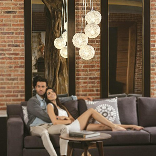 Tecnolite Lámpara Colgante, Color Aluminio Ctl-6023