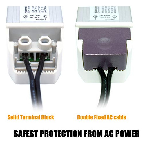 Controlador Led Regulable De 12 V Y 50 W, Transformador Led