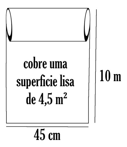 Plástico Adesivo Contact Cor Glitter 45cm X 10m - Dac