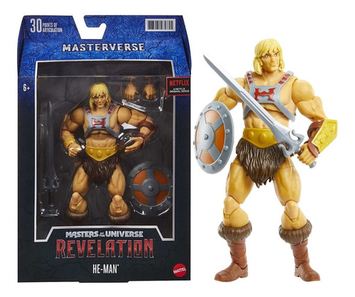 Figura He-man Master Of The Universe Revelation Version Usa