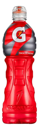 Bebida Gatorade Sabor Ponche De Frutas 1 L. (12 Piezas).