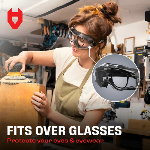 Gafas De Seguridad Profesionales Resistentes A Impactos Que Negro