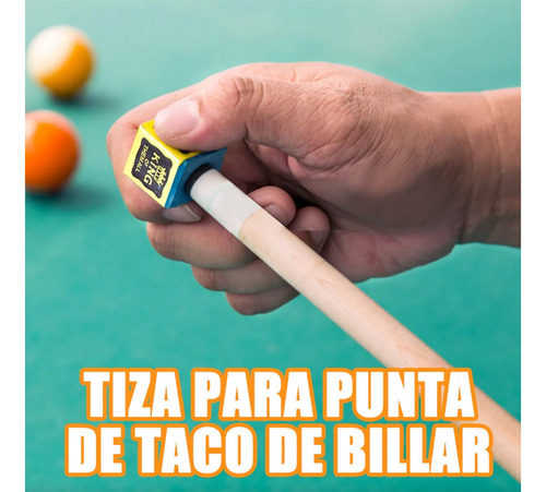 48 Piezas Tizas Para Taco De Billar Chalk Triangle Azul Azul