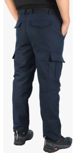 Pantalon Cargo Termico Impermeable Hombre Lionesa