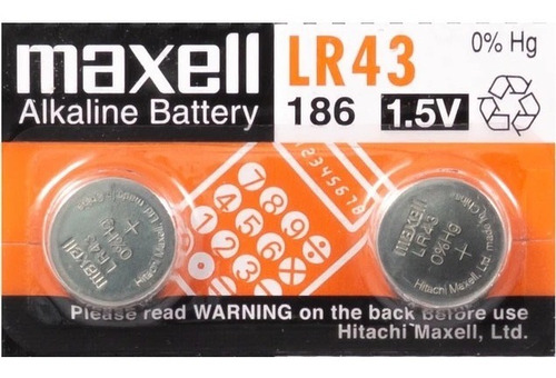 Pila Maxell Lr43