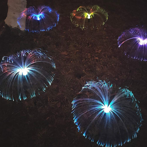 Luces Solares Para Jardín Con Luz Nocturna En V, Luz Solar L