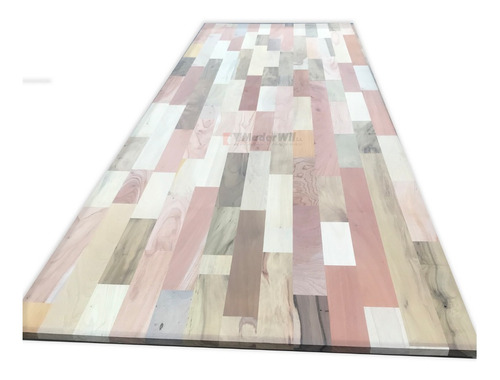 Tablero Madera Dura Varias Multicolor 20mm 1,00 X 3,00 Mts 