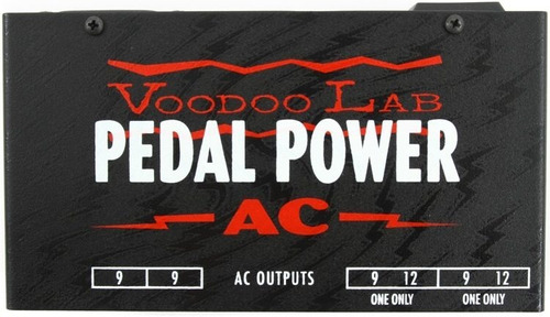 Fuente De Alimentación Voodoo Lab Pedal Power Ac P/ Efectos