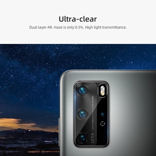 Imagem 4 de 7 de Pelicula Camera Traseira Huawei P40 Pro Tela 6.4