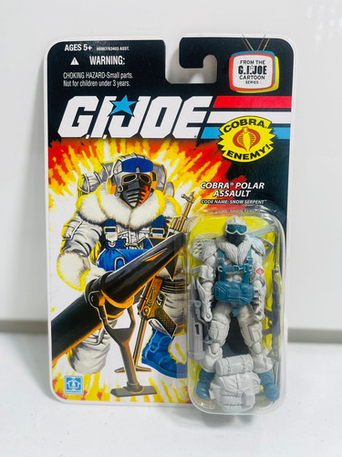 Gi Joe Rene Cobra Polar Assault Cobra Enemy Nuevo (Usado)