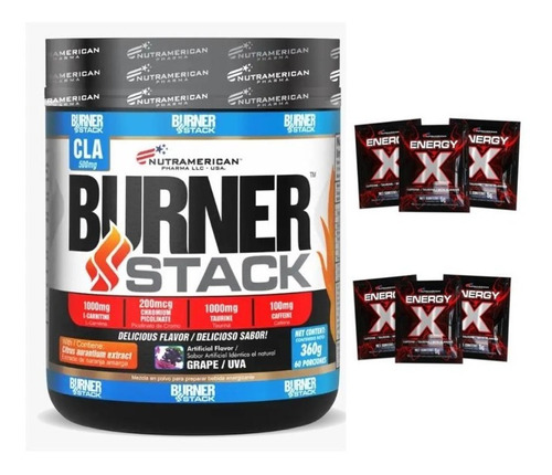 Burner Stack 360gr L Carnitina - g a $389