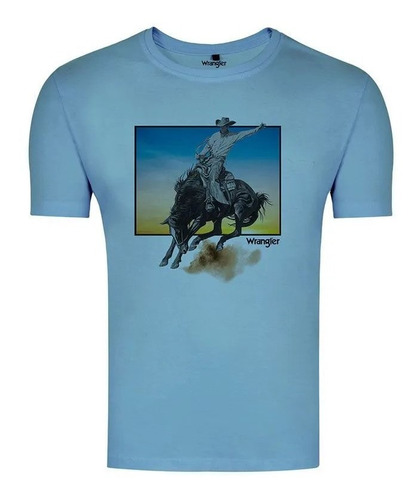 Camiseta Country Masculina Wrangler Wm8057a