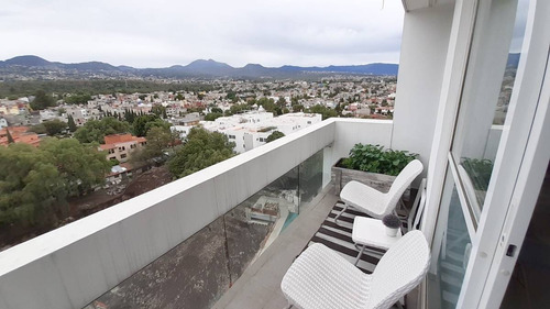 Penthouse Dos Niveles En Fuentes Del Bosque Tepepan Con Jardin De 166 M²